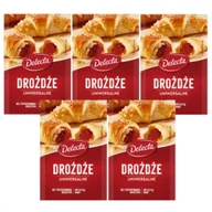Proszki do pieczenia, drożdże - Delecta Drożdże Zestaw 5 x 8 g - miniaturka - grafika 1