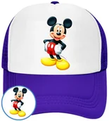 Czapki i chusty sportowe męskie - CZAPKA Z DASZKIEM MYSZKA MIKI DLA DZIECI NA LATO NIEBIESKA BEJSBOLÓWKA - miniaturka - grafika 1