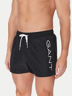 Gant Szorty kąpielowe 920006200 Czarny Regular Fit - Kąpielówki męskie - miniaturka - grafika 1