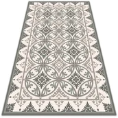 Dywany zewnętrzne - Dywan tarasowy zewnętrzny Retro koła 100x150 cm - miniaturka - grafika 1