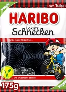 Haribo Lakritz Schnecken 175 g Haribo - Żelki - miniaturka - grafika 1