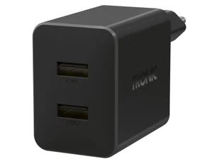 TRONIC Ładowarka Dual USB, 30 W (Czarny) - Ładowarki do telefonów - miniaturka - grafika 1
