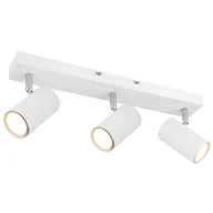 Lampy sufitowe - Globo Robby 57911-3W listwa plafon lampa sufitowa spot 3x35W GU10 biały - miniaturka - grafika 1