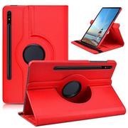 Etui do tabletów - Samsung Strado Etui obrotowe do Galaxy Tab S7 FE T736/ T736 (Czerwone) DNET360S7FE.RED - miniaturka - grafika 1