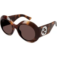 Okulary przeciwsłoneczne - Gucci Okulary przeciwsłoneczne WOMAN RECYCLED A - miniaturka - grafika 1