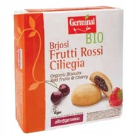 Ciastka - ORGANICZNE CIASTECZKA Z NADZIENIEM Z CZERWONYCH OWOCÓW BIO GERMINAL 200G - miniaturka - grafika 1
