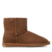 Buty dla chłopców - Śniegowce EMU Australia Wallaby Mini Teens T10103 Brązowy - miniaturka - grafika 1