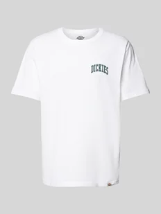 T-shirt z nadrukiem z logo model ‘AITKIN’ - Koszulki męskie - miniaturka - grafika 1