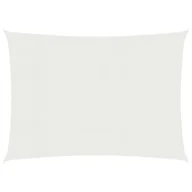 Parasole ogrodowe - vidaXL Żagiel przeciwsłoneczny, 160 g/m, biały, 3,5x4,5 m, HDPE vidaXL - miniaturka - grafika 1