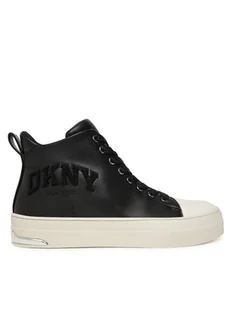DKNY Trampki Yaser-K3500746 Czarny - Trampki damskie - miniaturka - grafika 1