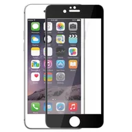 Szkła hartowane na telefon - Zabezpieczenie ekranu ze szkła hartowanego do iPhone 6 Plus/6S Plus, kolorowe krawędzie – czarne - miniaturka - grafika 1