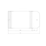 Dyplomy i okładki - marka niezdefiniowana Okładka regulowana 275x470mm (50szt) - Sztapel - miniaturka - grafika 1