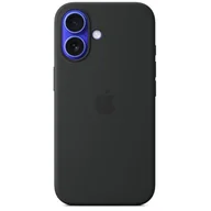 Etui i futerały do telefonów - Apple Silikonowe etui MagSafe do iPhone 16 czarny - miniaturka - grafika 1