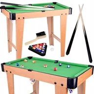 Zabawki i gry sportowe - Kompletny Zestaw Stół Bilard i akcesoria gra towarzyska dla dzieci GR0687 - miniaturka - grafika 1