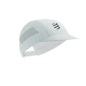 Czapki i chusty sportowe męskie - COMPRESSPORT Czapka biegowa PRO RACING CAP white - miniaturka - grafika 1