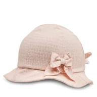 Czapki dla dzieci - Kapelusz Jamiks Grethe JLG066 Pink Flowers 01 - miniaturka - grafika 1