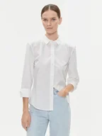 Koszule damskie - Koszula damska elegancka Tommy Hilfiger WW0WW39401-YCF 36 Biała (8720644303115). Koszule damskie - miniaturka - grafika 1