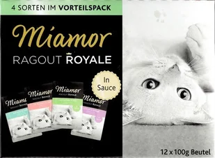 Miamor Ragout Royale Mix w sosie Saszetka 12*100g 74070 - Mokra karma dla kotów - miniaturka - grafika 6