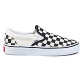 Półbuty damskie - CLASSIC SLIP-ON VN000EYEBWW1 - miniaturka - grafika 1