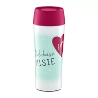Kubki termiczne - Kubek Termiczny Love Podobasz Misie 400 Ml Ambition - miniaturka - grafika 1