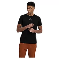 Koszulki męskie - 4F Koszulka męska, Głęboki czarny, L - miniaturka - grafika 1