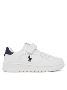 Polo Ralph Lauren Sneakersy Masters Court Ps RL02438102 Biały - Buty dla dziewczynek - miniaturka - grafika 1