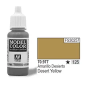 Akcesoria i części modelarskie - Vallejo Farba Nr125 Desert Yellow 17ml 441540 - miniaturka - grafika 1