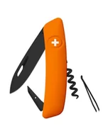 Scyzoryki - Swiza Scyzoryk D03 ALLBLACK Pomarańczowy - miniaturka - grafika 1