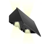 Lampy ogrodowe - Prezent 65289 - LED Kinkiet solarny SLADA 2xLED/2W/3,7V IP65 1800 mAh - miniaturka - grafika 1