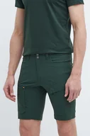 Spodenki męskie - Mammut szorty outdoorowe Zinal Hybrid kolor zielony - miniaturka - grafika 1