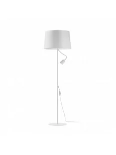 TK Lighting Lampa podłogowa Enzo 5030 nowoczesna oprawa w kolorze białym 5030 - Lampy stojące - miniaturka - grafika 1