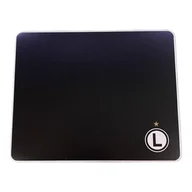 Podkładki pod mysz - Legia Warszawa podkładka pod myszkę mousepad CZARNA eLka w kółeczku - miniaturka - grafika 1