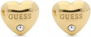 Kolczyki GUESS IS FOR LOVERS serduszka sztyfty eleganckie na prezent modne - Kolczyki - miniaturka - grafika 1