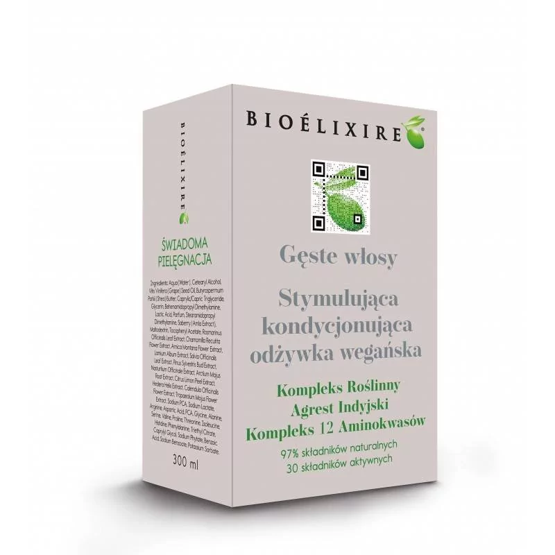 Bioelixire Gęste włosy odżywka wegańska 300ml