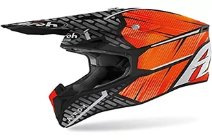 Airoh CASCO WRAAP IDOL ORANGE MATT S - Kaski motocyklowe - miniaturka - grafika 1