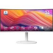 Monitory - MSI Modern MD342CQPW 34" 3440x1440px 9S6-3PC59H-012 - miniaturka - grafika 1