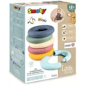 Zabawki interaktywne dla dzieci - Smoby Little Krążki edukacyjne Tubo układanka - miniaturka - grafika 1