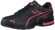 Trampki damskie - PUMA Tazon 6 damskie trampki, Puma Black Red Rose, 39 EU - miniaturka - grafika 1