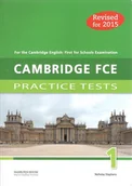 Książki do nauki języka angielskiego - Cambridge First Certificate Practice Tests FCE 1 Student's Book - miniaturka - grafika 1