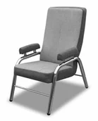 Fotele - Fotel metalowy do salonu pokoju Lile - miniaturka - grafika 1