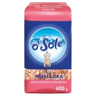 Sól - Sól Himalajska Gruboziarnista Jodowana 600 G O’Sole - miniaturka - grafika 1