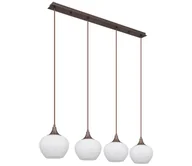 Lampy sufitowe - Globo 15548-4HC - Żyrandol na lince MAXY 4xE27/40W/230V biała + - miniaturka - grafika 1