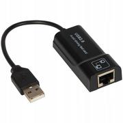 Karty sieciowe - Karta sieciowa USB RJ45 LAN kabel K-02 86-059# - miniaturka - grafika 1