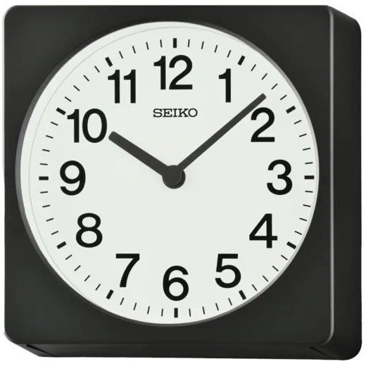 Seiko Zegar ścienny SEIKO QXA860K 19 cm czarny .