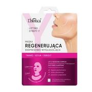 Maseczki do twarzy - L'biotica Lifting Strefy Y Regenerująca maska do twarzy 1szt - miniaturka - grafika 1