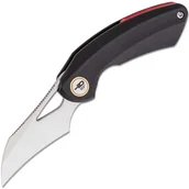 Scyzoryki - Bestech BIHAI 14C28N Stonewash+Satin G10 Czarny BG53A-1 - miniaturka - grafika 1