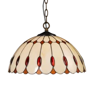 Lampy sufitowe - Lampa wisząca TIFFANY 2X60W E27 226 PREZENT - miniaturka - grafika 1
