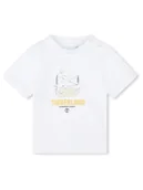 Kaftaniki dla niemowląt - Timberland Koszulka w kolorze białym - miniaturka - grafika 1