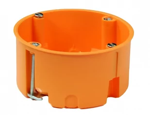 Simet Puszka do pustych ścian 60mm, płytka, głebokość 35 mm, szary, E135 - Puszki elektryczne i akcesoria - miniaturka - grafika 1