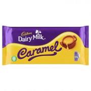 Czekolada - Cadbury - Dairy Milk mleczna czekolada z karmelem 200 g - miniaturka - grafika 1